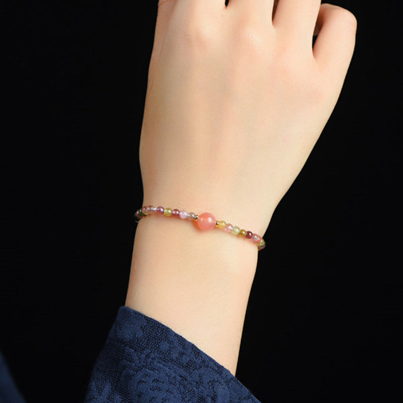GEMYTHS Colourful Tourmaline Bracelet For Well-Being