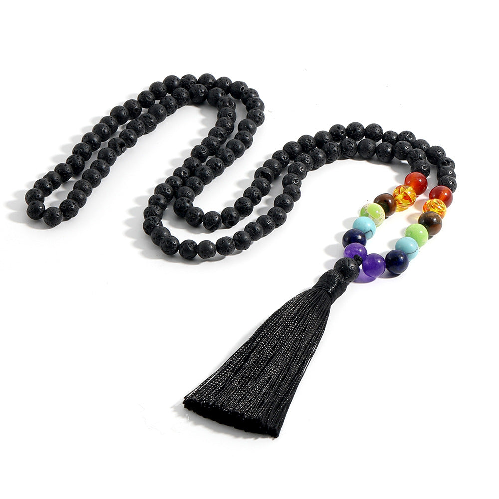 GEMYTHS 7 Chakra Mala Necklace