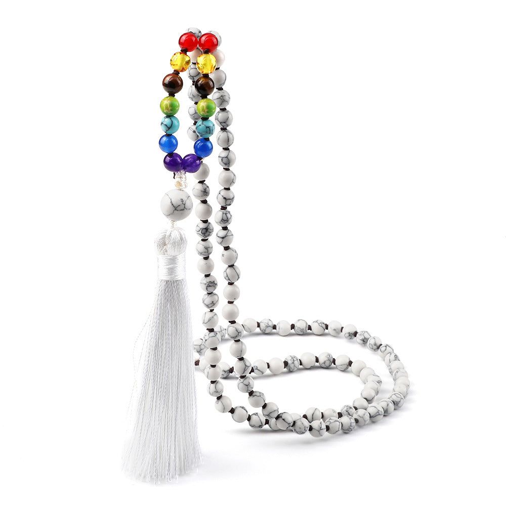 GEMYTHS 7 Chakra Mala Necklace