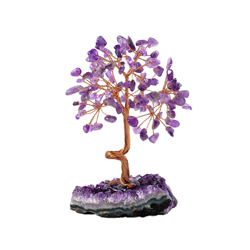 GEMYTHS Amethyst Feng Shui Tree Of Energy Purification