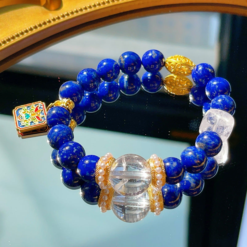 GEMYTHS Lapis Lazuli Bracelet For Wisdom Enhancing
