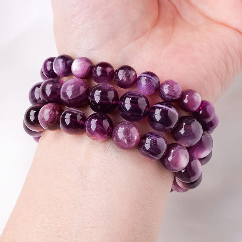 GEMYTHS Puple Muscovite Bracelet Negative Energy Cleansing