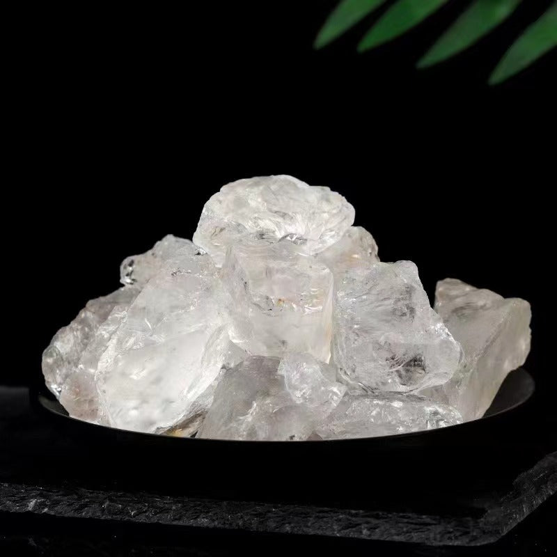 GEMYTHS Clear Quartz Nature Crystal Stone Raw Stone