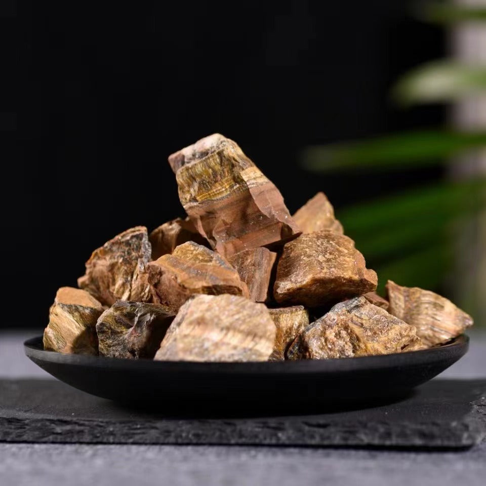 GEMYTHS Tiger's Eye Nature Crystal Stone Raw Stone