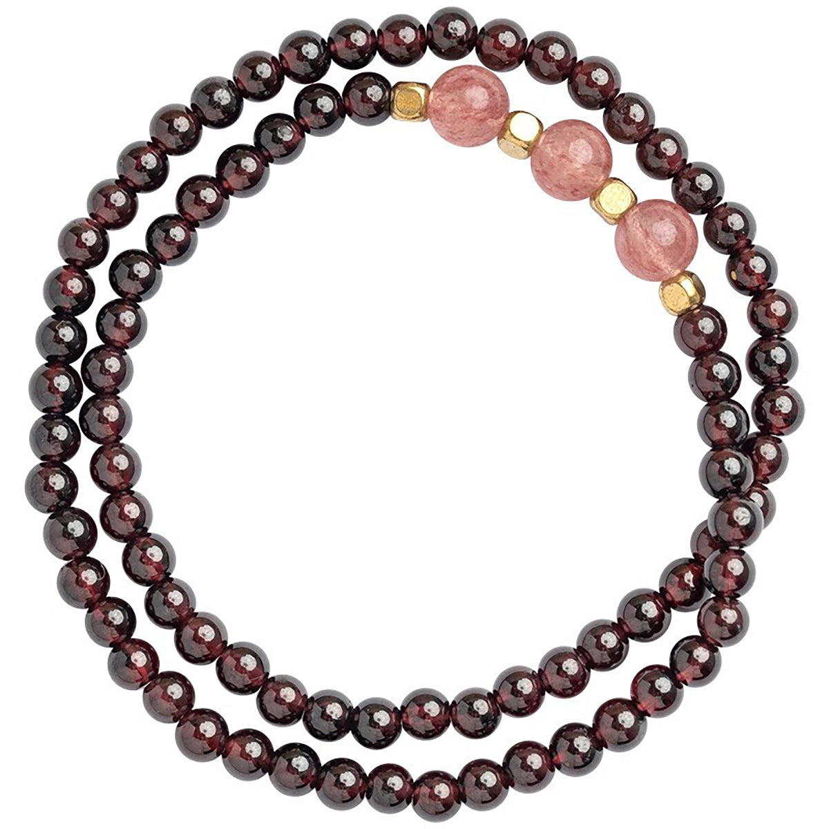 GEMYTHS Garnet Bracelet For Beauty and Vitality