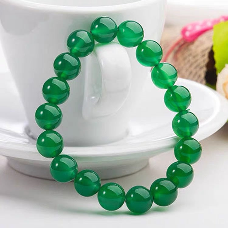 GEMYTHS Green Agate Bracelet For Elegance and Tranquility