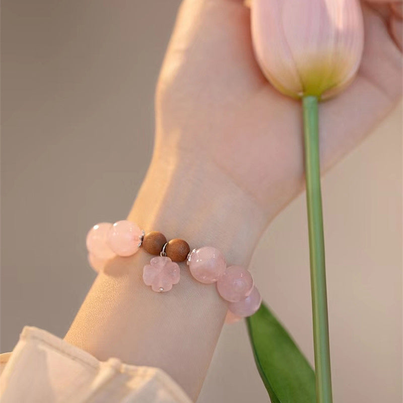 GEMYTHS Rose Quartz Bracelet For Love and Inner Peace