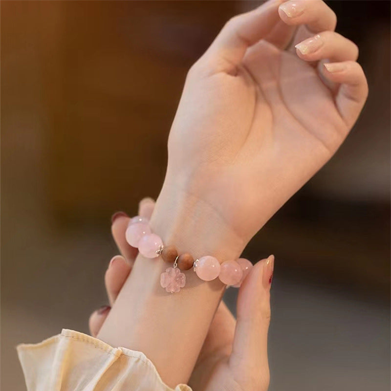 GEMYTHS Rose Quartz Bracelet For Love and Inner Peace