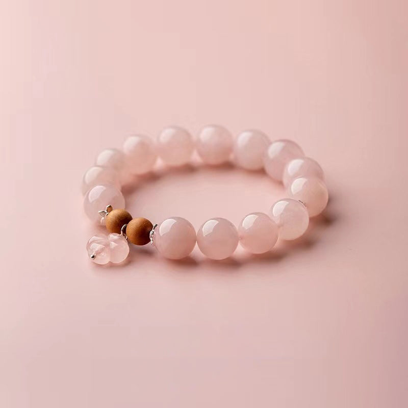 GEMYTHS Rose Quartz Bracelet For Love and Inner Peace