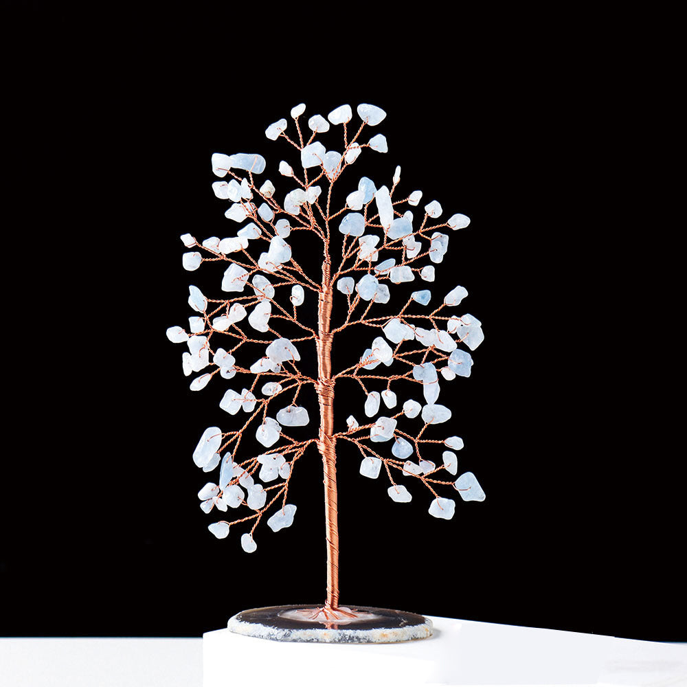 GEMYTHS Aquamarine Feng Shui Tree Of Tranquility