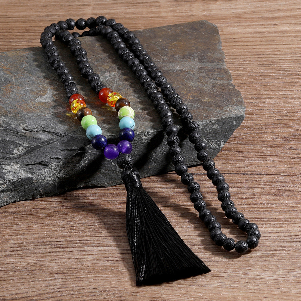 GEMYTHS 7 Chakra Mala Necklace