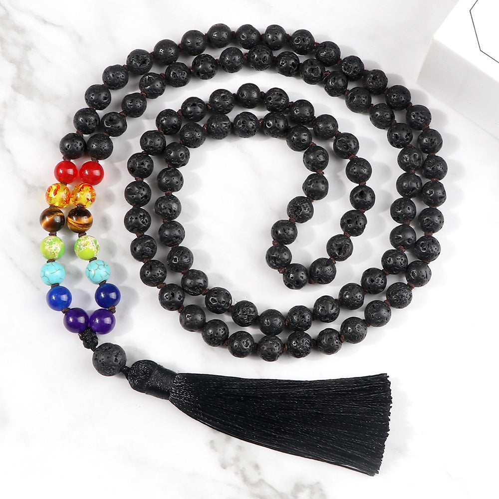GEMYTHS 7 Chakra Mala Necklace