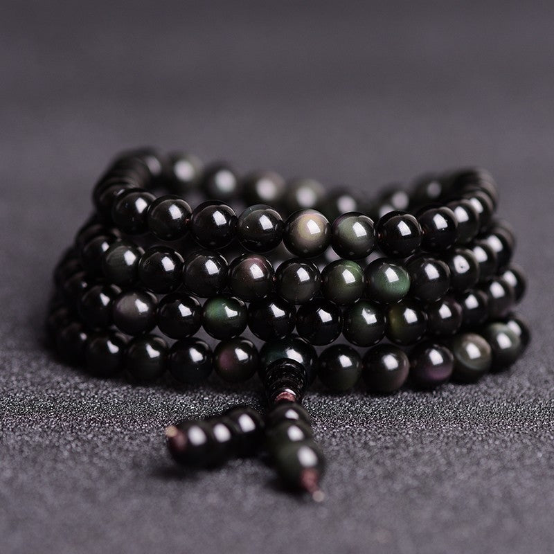 GEMYTHS Black Obsidian Bracelet Of Gentle Calming