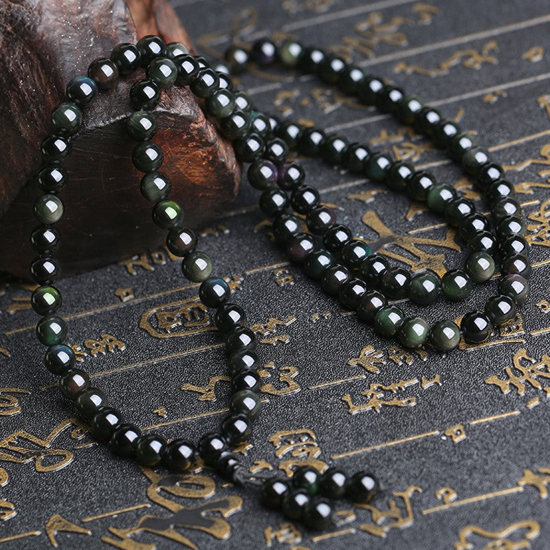 GEMYTHS Black Obsidian Bracelet Of Gentle Calming