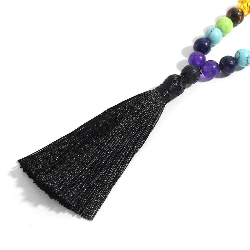 GEMYTHS 7 Chakra Mala Necklace