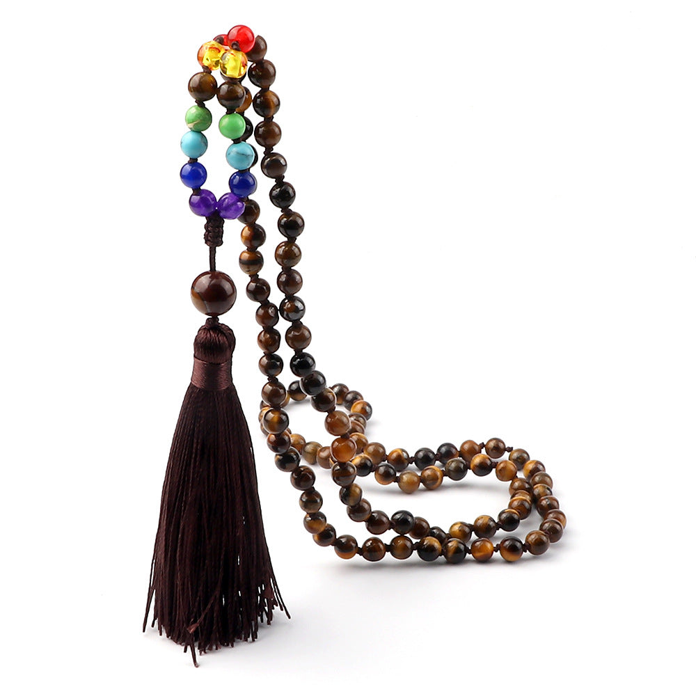 GEMYTHS 7 Chakra Mala Necklace