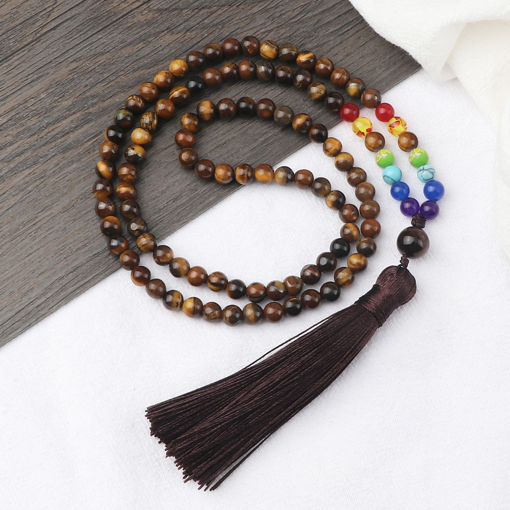 GEMYTHS 7 Chakra Mala Necklace