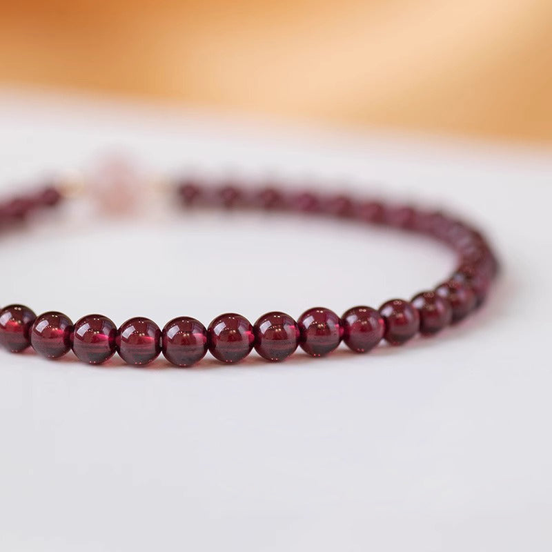 GEMYTHS Garnet Bracelet For Beauty and Vitality
