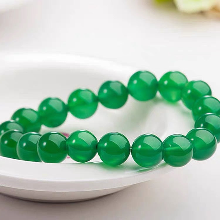 GEMYTHS Green Agate Bracelet For Elegance and Tranquility